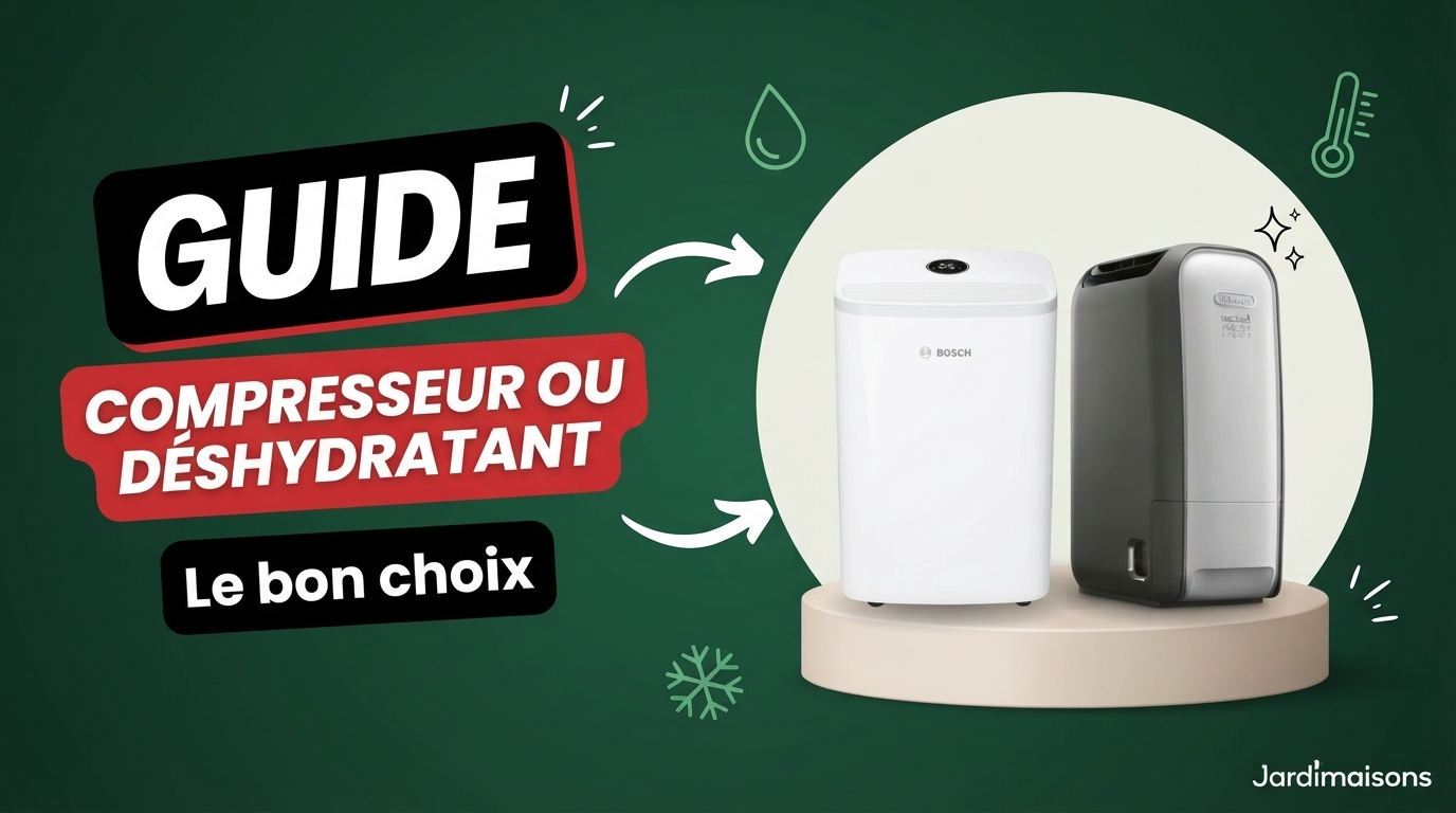 Déshumidificateurs à compresseur et à zéolite côte à côte