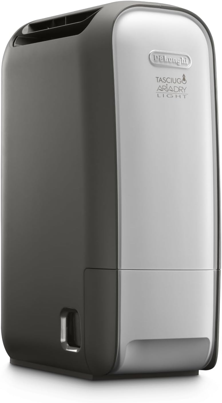 Déshumidificateur à zéolite De'Longhi Tasciugo AriaDry Light DNS80 gris et argent