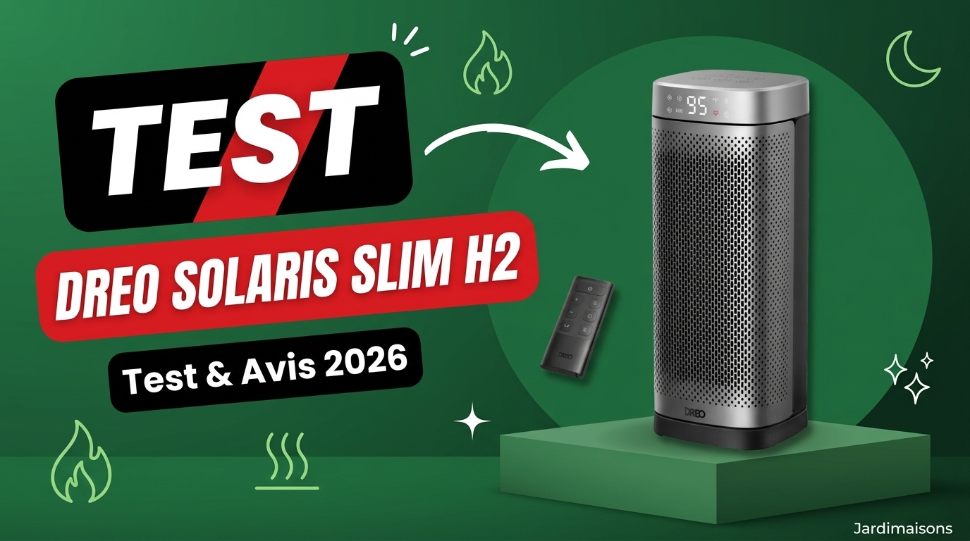 Chauffage soufflant céramique Dreo Solaris Slim H2